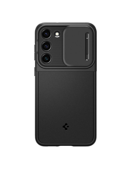 SPIGEN Optik Armor case for SAMSUNG S23 black