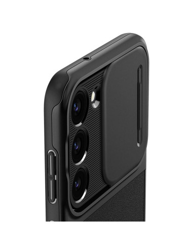 SPIGEN Optik Armor case for SAMSUNG S23 black