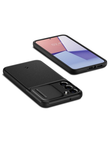 SPIGEN Optik Armor case for SAMSUNG S23 black