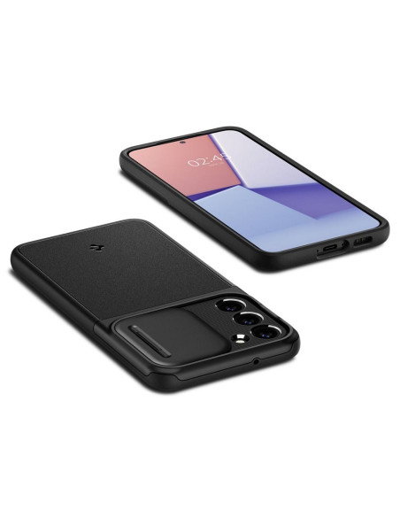 SPIGEN Optik Armor case for SAMSUNG S23 black
