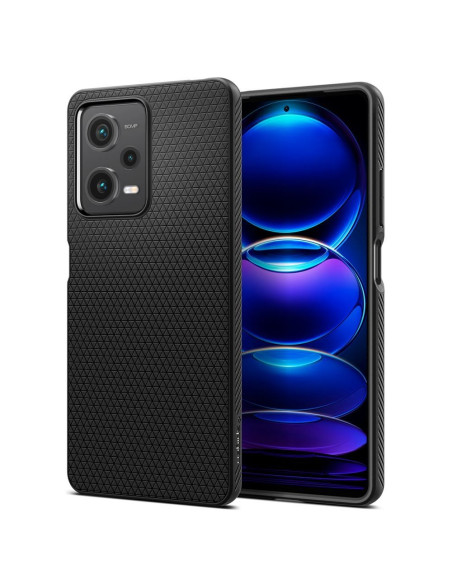 SPIGEN Liquid Air Coque pour XIAOMI Redmi Note 12 PRO 5G / POCO X5 PRO 5G noir mat