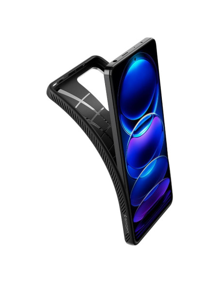 SPIGEN Liquid Air Coque pour XIAOMI Redmi Note 12 PRO 5G / POCO X5 PRO 5G noir mat