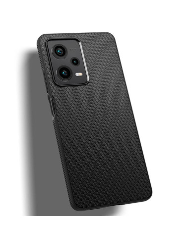 SPIGEN Liquid Air Coque pour XIAOMI Redmi Note 12 PRO 5G / POCO X5 PRO 5G noir mat