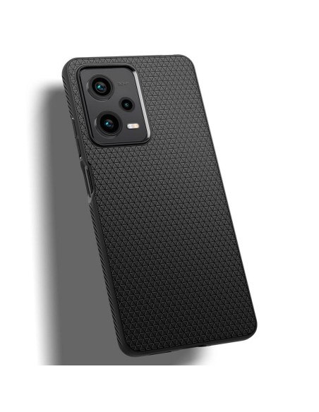 SPIGEN Liquid Air Coque pour XIAOMI Redmi Note 12 PRO 5G / POCO X5 PRO 5G noir mat