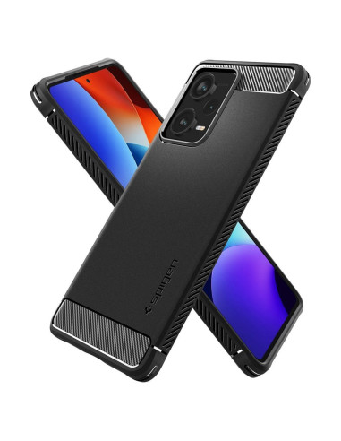 SPIGEN Coque Rugged Armor pour XIAOMI Redmi Note 12 PRO PLUS 5G noir mat