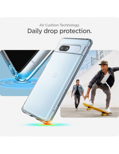 SPIGEN Ultra Hybrid Coque pour GOOGLE PIXEL 7A transparent