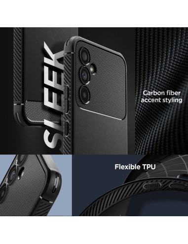 SPIGEN Coque Rugged Armor pour SAMSUNG A54 5G noir mat