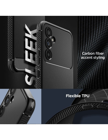 SPIGEN Coque Rugged Armor pour SAMSUNG A54 5G noir mat