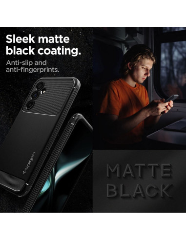 SPIGEN Coque Rugged Armor pour SAMSUNG A54 5G noir mat