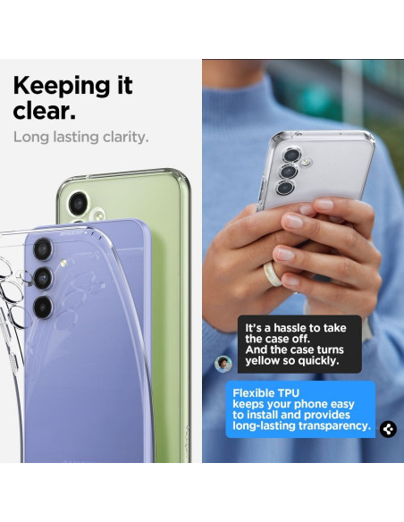 SPIGEN Coque en cristal liquide pour SAMSUNG A54 5G transparent