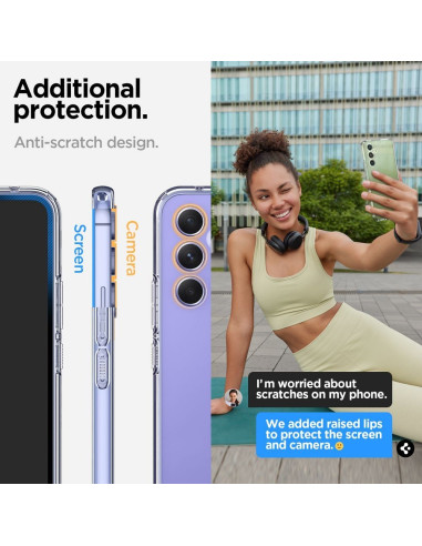 SPIGEN Coque en cristal liquide pour SAMSUNG A54 5G transparent