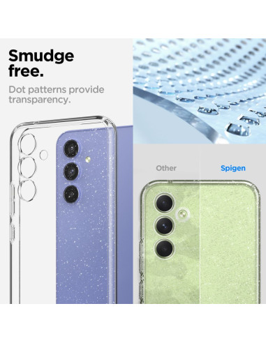 SPIGEN Coque en cristal liquide pour SAMSUNG A54 5G pailleté transparent