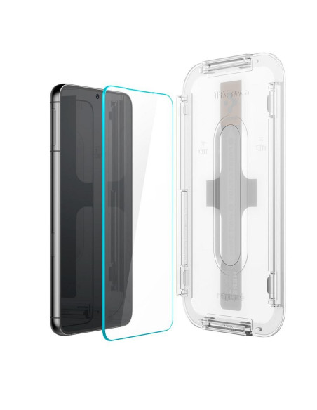 Verre trempé "EZ FIT" de SPIGEN GLAS.TR 2-pack pour SAMSUNG S23 PLUS transparent