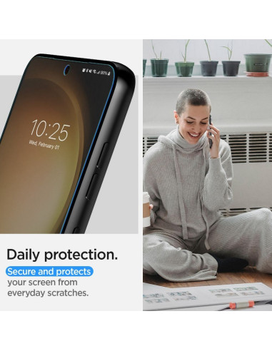 SPIGEN Neo Flex 2-pack film hydrogel pour SAMSUNG S23 transparent