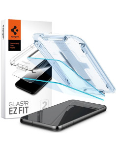 Verre trempé "EZ FIT" de SPIGEN GLAS.TR 2-pack pour SAMSUNG S23 transparent