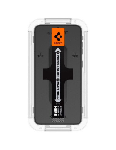 Verre trempé "EZ FIT" de SPIGEN GLAS.TR 2-pack pour SAMSUNG S23 transparent