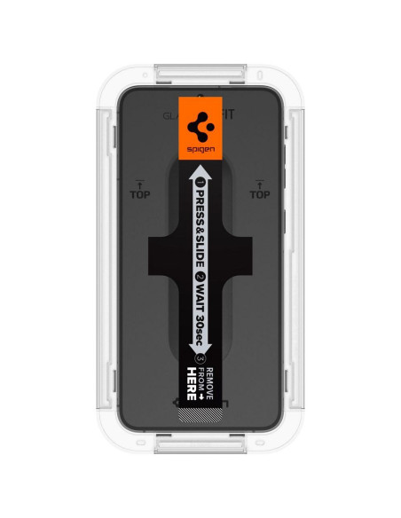 Verre trempé "EZ FIT" de SPIGEN GLAS.TR 2-pack pour SAMSUNG S23 transparent