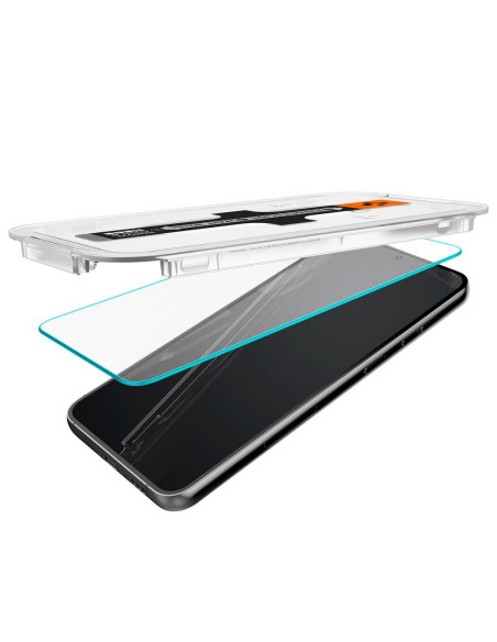 Verre trempé "EZ FIT" de SPIGEN GLAS.TR 2-pack pour SAMSUNG S23 transparent