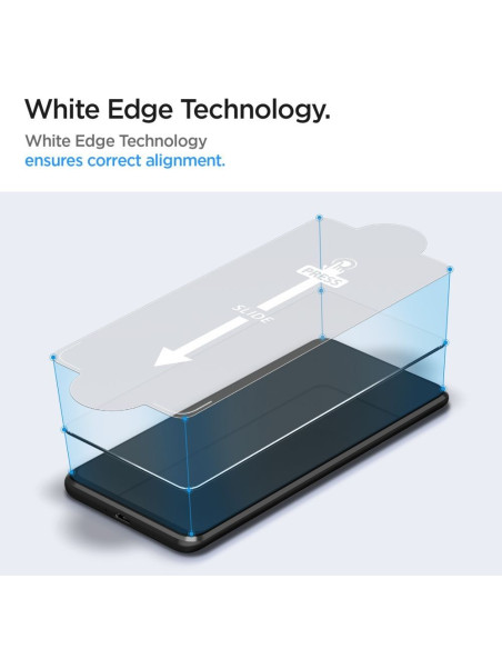 Tempered glass SPIGEN GLAS.TR SLIM 2-PACK for SAMSUNG A34 5G transparent