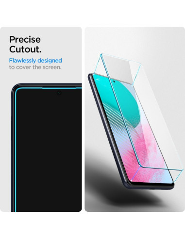 SPIGEN GLAS.TR SLIM 2-PACK verre trempé pour SAMSUNG M54 5G transparent