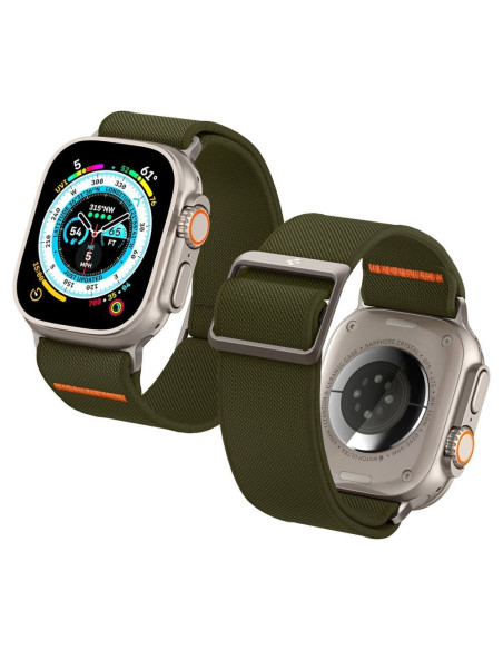 SPIGEN Fit Lite Ultra Bracelet pour APPLE WATCH 4 / 5 / 6 / 7 / 8 / SE / ULTRA ( 42 / 44 / 45 / 49 MM) kaki