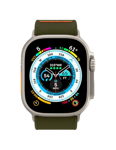 SPIGEN Fit Lite Ultra Bracelet pour APPLE WATCH 4 / 5 / 6 / 7 / 8 / SE / ULTRA ( 42 / 44 / 45 / 49 MM) kaki
