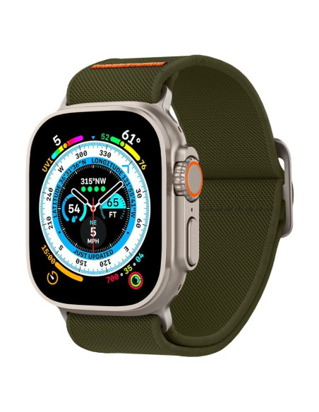 SPIGEN Fit Lite Ultra Bracelet pour APPLE WATCH 4 / 5 / 6 / 7 / 8 / SE / ULTRA ( 42 / 44 / 45 / 49 MM) kaki