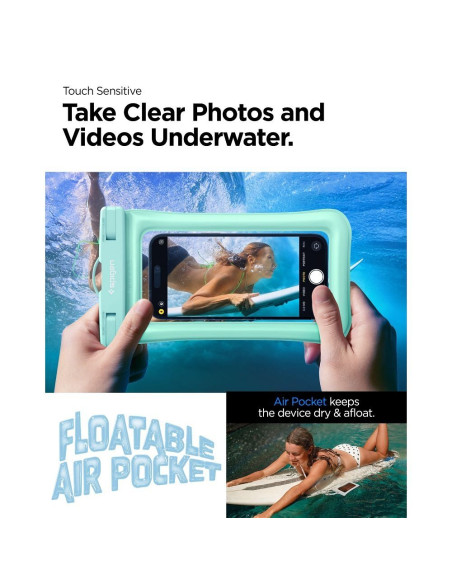 SPIGEN A610 Universal Waterproof Float Case mint
