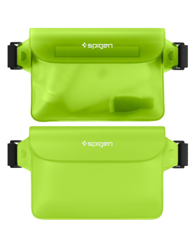 SPIGEN A620 Universal Waterproof Waist bag 2-PACK vert cactus