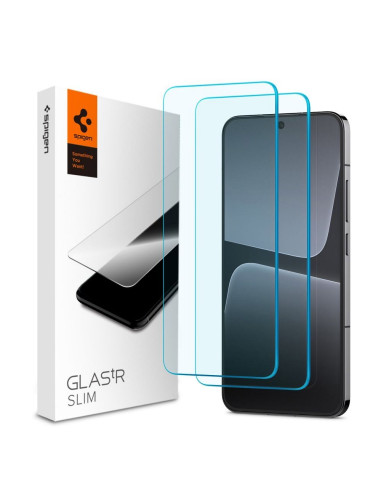 Tempered glass SPIGEN Glas.TR Slim 2-PACK XIAOMI 13 transparent