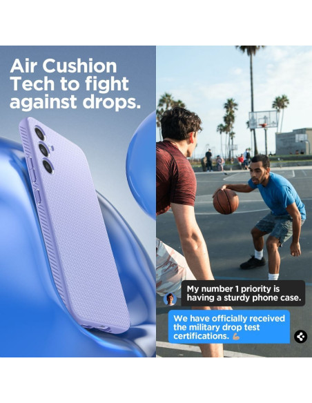 SPIGEN Liquid Air Coque pour SAMSUNG A34 5G awesome violet