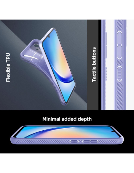SPIGEN Liquid Air Coque pour SAMSUNG A34 5G awesome violet