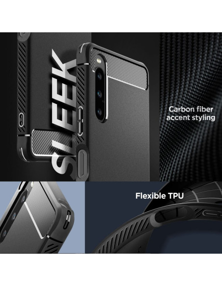 SPIGEN Coque Rugged Armor pour SONY XPERIA 1 V noir mat