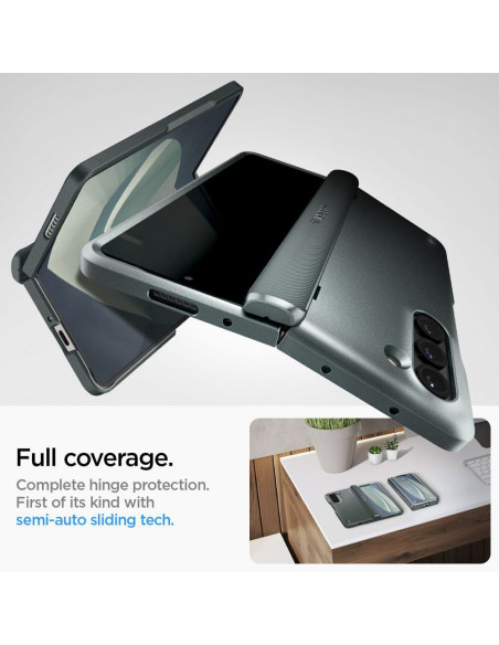 SPIGEN Slim Armor Pro Coque pour SAMSUNG Z FOLD 5 vert abysse