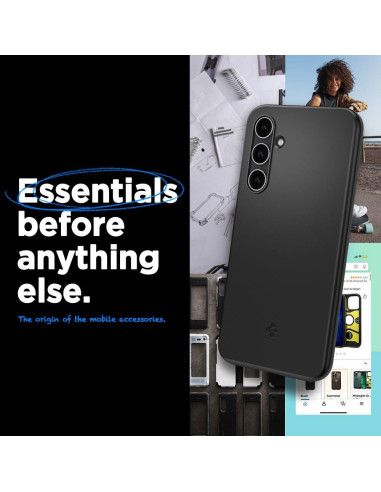 SPIGEN Coque fine pour SAMSUNG S23 FE noir