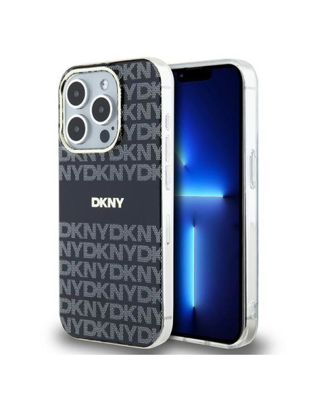 Coque DKNY pour IPHONE 15 DKHCP15SHDLCEK (DKNY HC PC TPU Checkered Pattern) noir