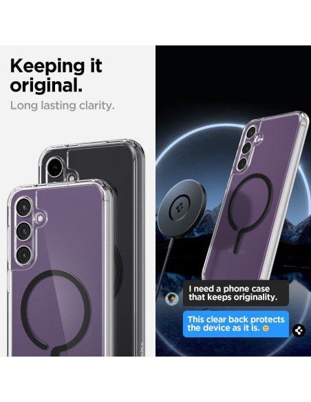 SPIGEN Ultra Hybrid Onetap Coque compatible avec MagSafe GALAXY S23 FE noir