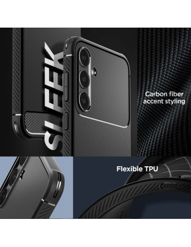 SPIGEN Coque Rugged Armor pour SAMSUNG S23 FE noir mat