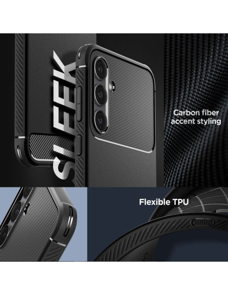 SPIGEN Coque Rugged Armor pour SAMSUNG S23 FE noir mat