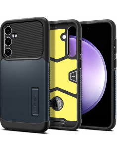 SPIGEN Coque Slim Armor pour SAMSUNG S23 FE metal slate