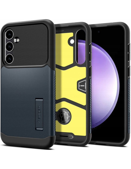 SPIGEN Coque Slim Armor pour SAMSUNG S23 FE metal slate