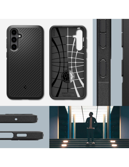 Coque SPIGEN Core Armor pour SAMSUN S23 FE noir mat