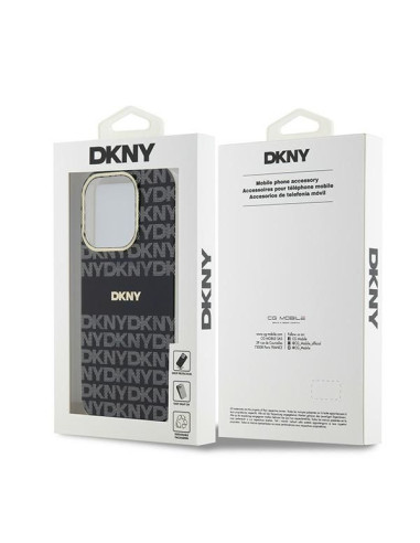 Coque DKNY pour IPHONE 15 DKHCP15SHDLCEK (DKNY HC PC TPU Checkered Pattern) noir