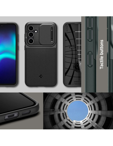 SPIGEN Optik Armor Coque pour SAMSUNG S23 FE noir