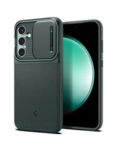 Coque SPIGEN Optik Armor pour SAMSUNG S23 FE vert abysse