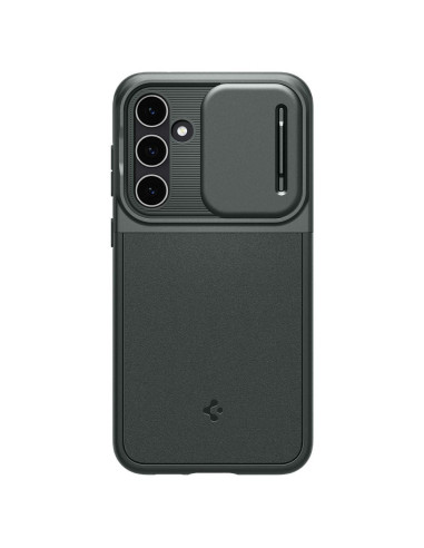 Coque SPIGEN Optik Armor pour SAMSUNG S23 FE vert abysse