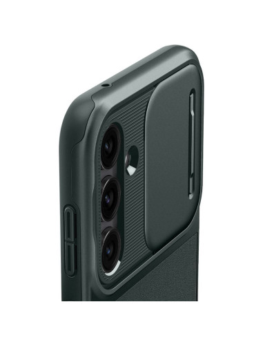 Coque SPIGEN Optik Armor pour SAMSUNG S23 FE vert abysse