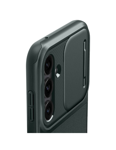 Coque SPIGEN Optik Armor pour SAMSUNG S23 FE vert abysse