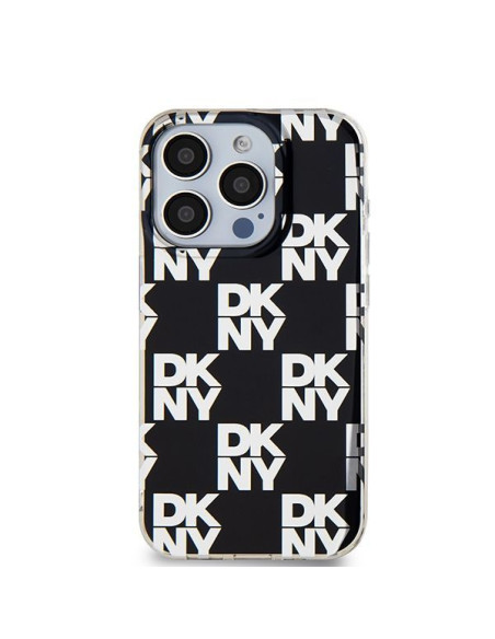 Coque DKNY pour IPHONE 15 Pro DKHCP15LHDLCEK (DKNY HC PC TPU Checkered Pattern) noir