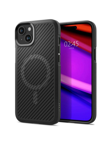 SPIGEN Coque compatible Core Armor MAG pour IPHONE 15 PLUS noir mat